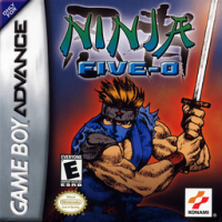 Ninja Cop PAL GameBoy Advance PAL box art